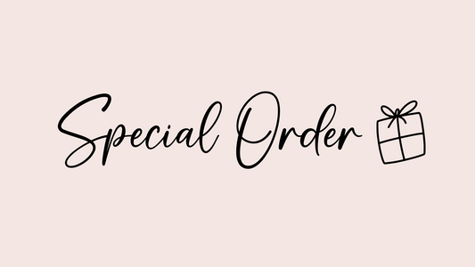 Special Order