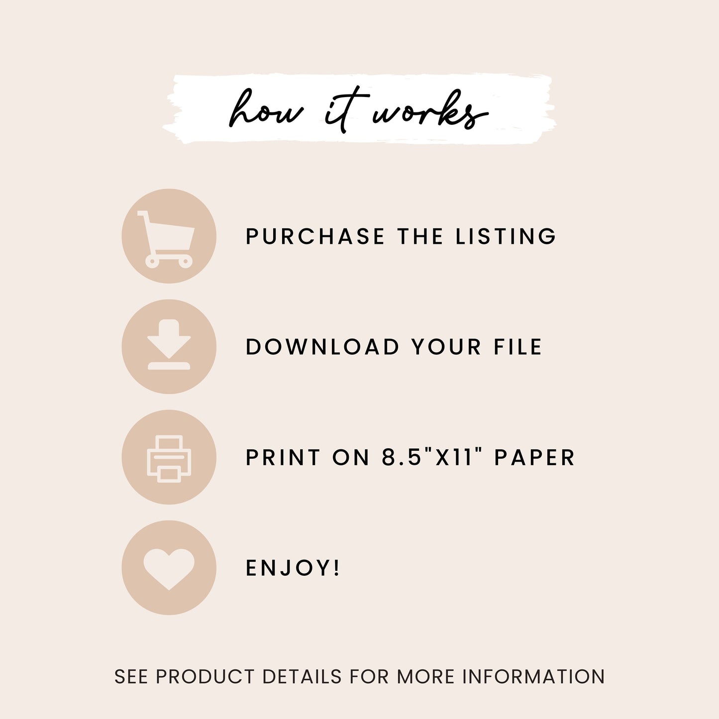 Organized Home Bundle Printable