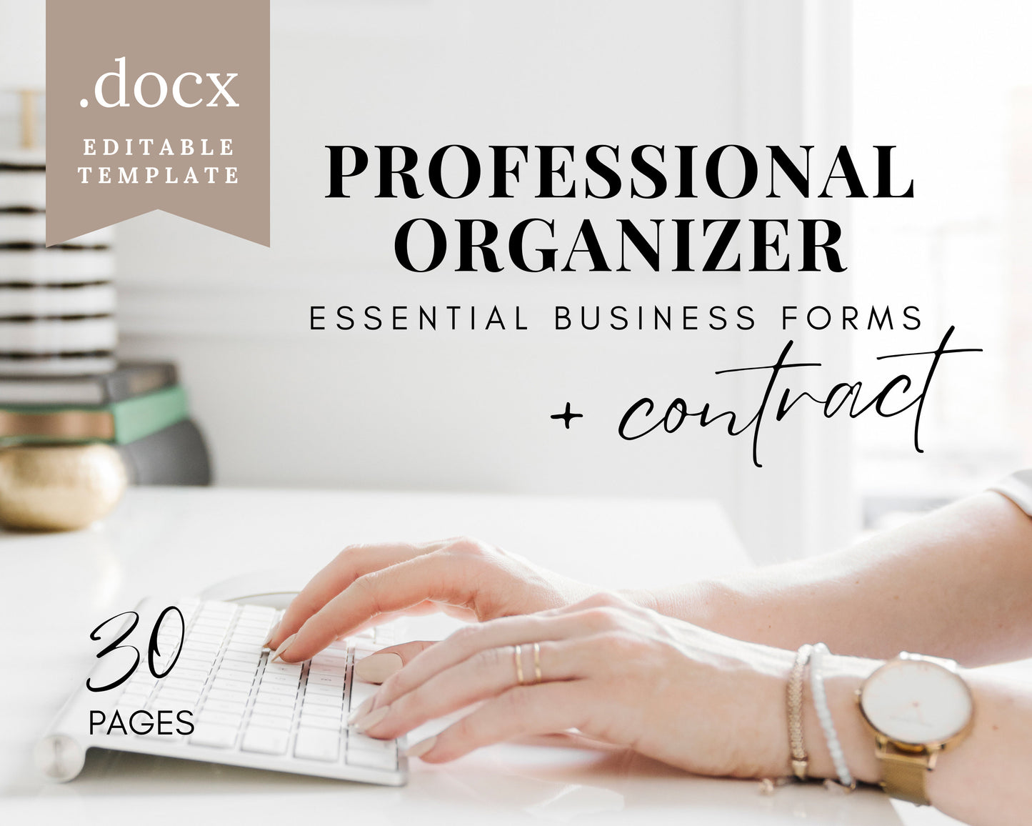 Professional Organizer Business Bundle | Microsoft Word Template