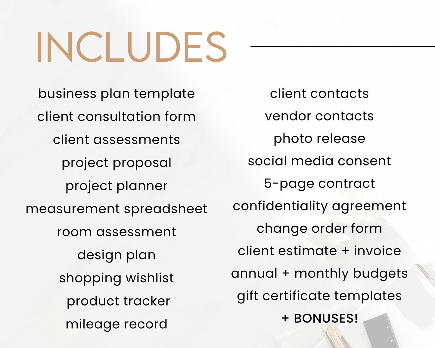 Professional Organizer Business Bundle | Customizable Canva Template