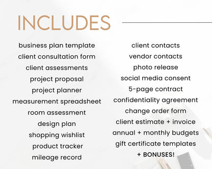 Professional Organizer Business Bundle | Customizable Canva Template